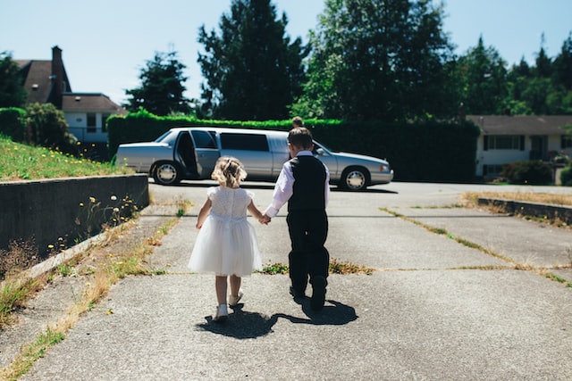 wedding celebration limo